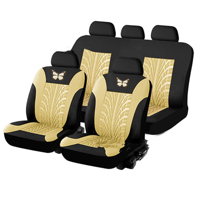 Butterfly Universal Auto Seat Cover Cloth Anti-Dust Wear-Resistant