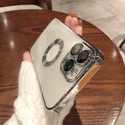 Phone Case With Camera Lens Protector Advanced Electroplating Integrated