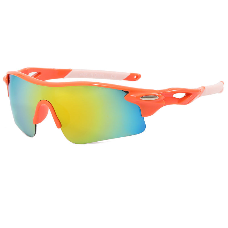 Men Women Colorful Cycling Sunglasses Bicycle Windproof Outdoor Athletic Glasses