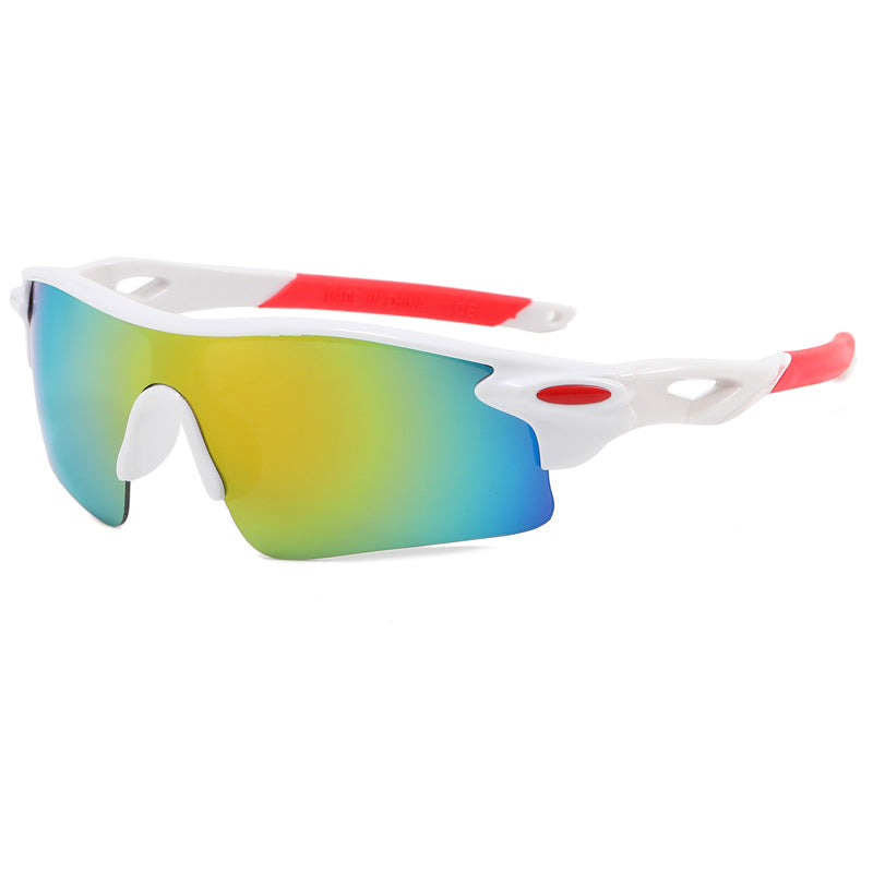 Men Women Colorful Cycling Sunglasses Bicycle Windproof Outdoor Athletic Glasses