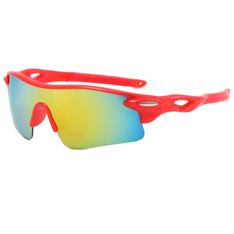 Men Women Colorful Cycling Sunglasses Bicycle Windproof Outdoor Athletic Glasses