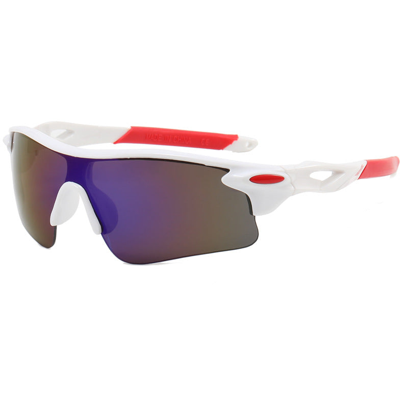 Men Women Colorful Cycling Sunglasses Bicycle Windproof Outdoor Athletic Glasses