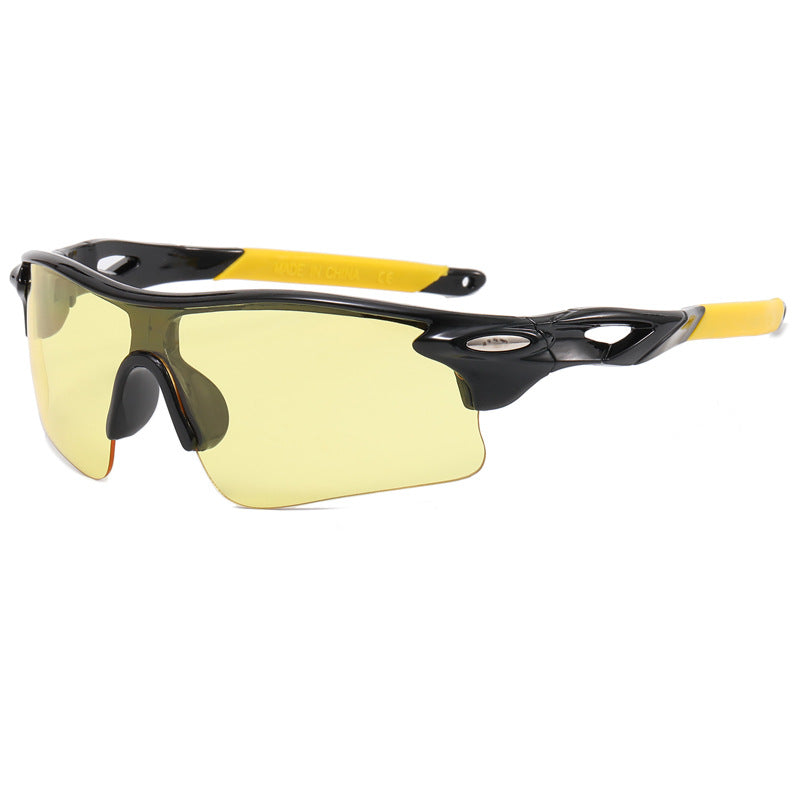 Men Women Colorful Cycling Sunglasses Bicycle Windproof Outdoor Athletic Glasses