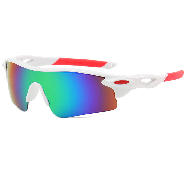 Men Women Colorful Cycling Sunglasses Bicycle Windproof Outdoor Athletic Glasses