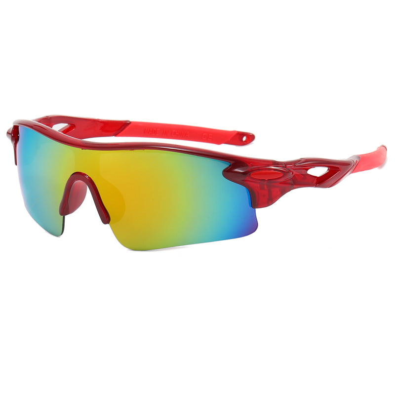 Men Women Colorful Cycling Sunglasses Bicycle Windproof Outdoor Athletic Glasses