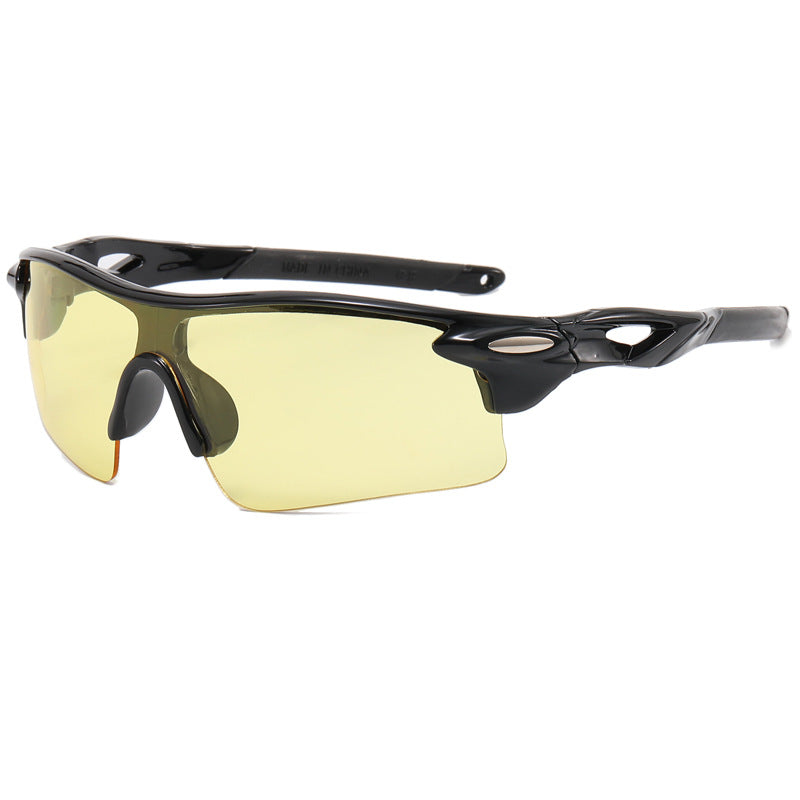 Men Women Colorful Cycling Sunglasses Bicycle Windproof Outdoor Athletic Glasses