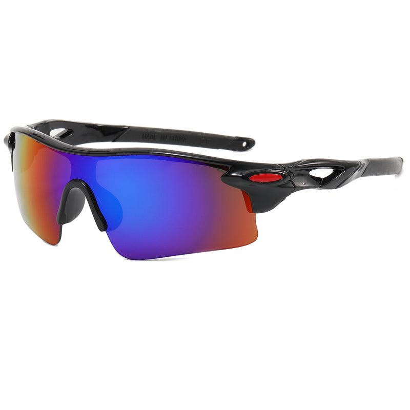 Men Women Colorful Cycling Sunglasses Bicycle Windproof Outdoor Athletic Glasses