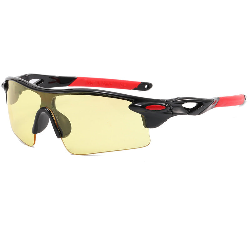 Men Women Colorful Cycling Sunglasses Bicycle Windproof Outdoor Athletic Glasses