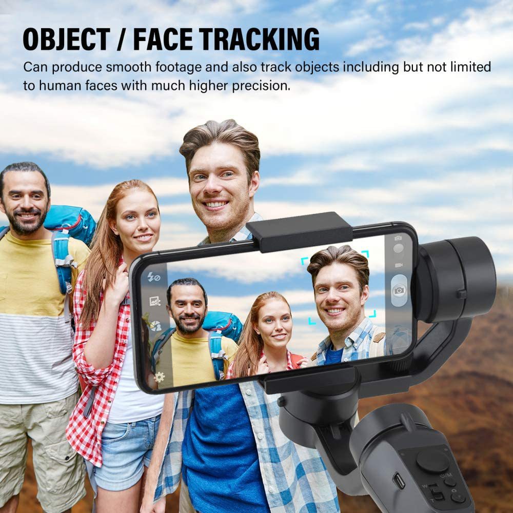 F6 3-axis Handheld Smartphone Gimbal Stabilizer Anti-shake Bracket