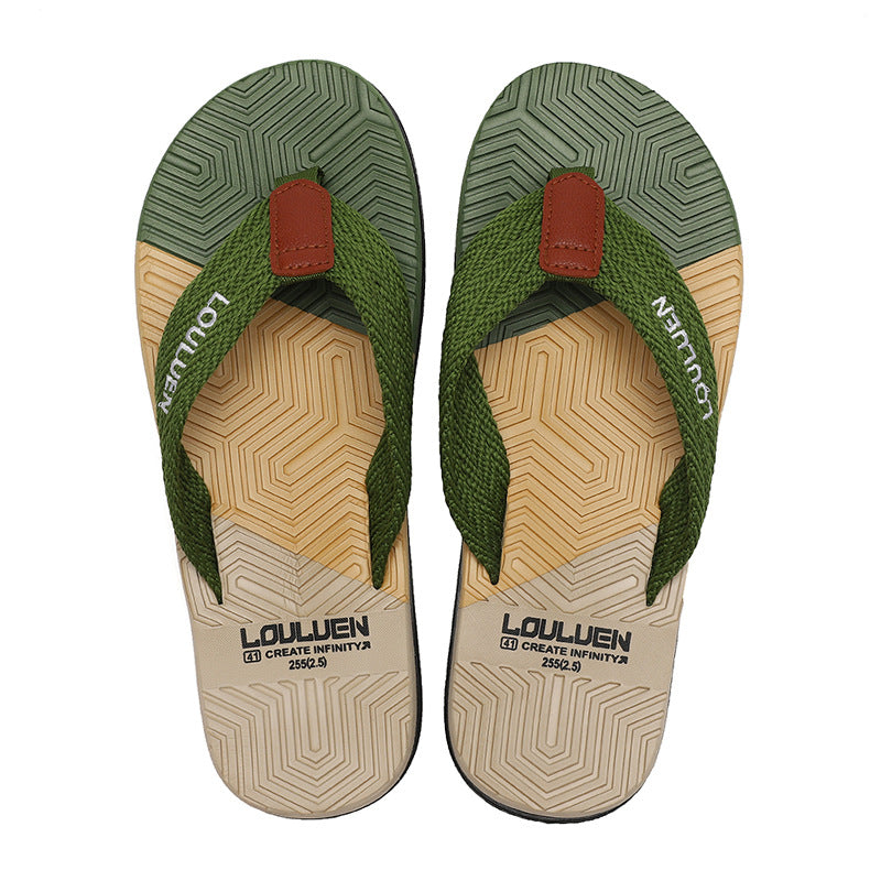 Men's Flip-flop Sandals For Outdoor Wear