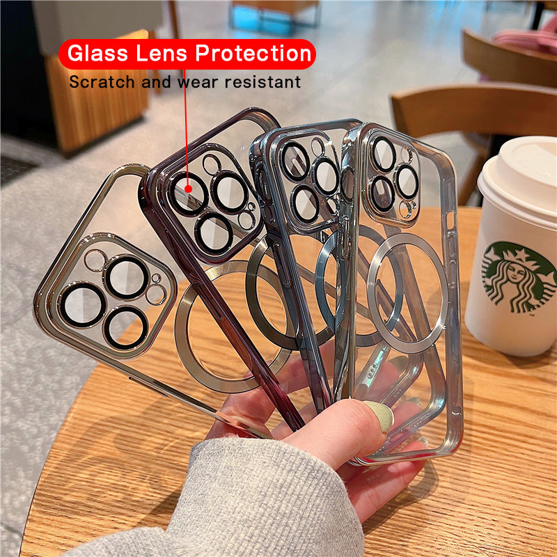 Phone Case With Camera Lens Protector Advanced Electroplating Integrated