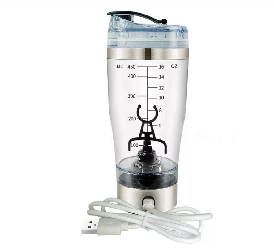 Electric USB Protein Shake Stirrer Milk Coffee Blender Kettle