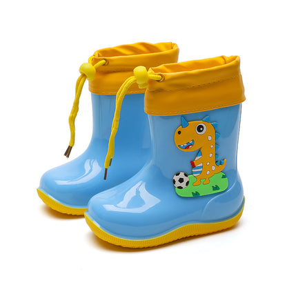 Cartoon Waterproof Soft Sole Children's Rain Boots