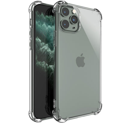 For 12 11 Pro 7 8 Plus X XR XS MAX SE 12 Mini Shockproof Clear Case