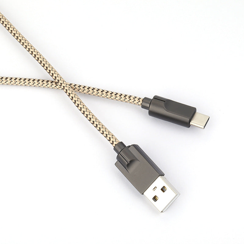 Suitable For Apple Android TYPE-C Zinc Alloy Data Cable