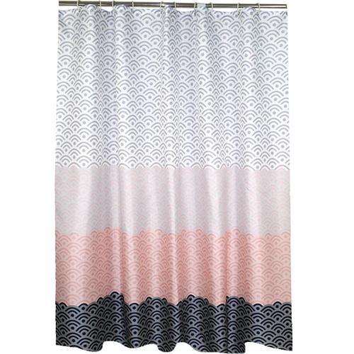 Polyester Waterproof And Mildew Proof Bathroom Partition Shower Curtain