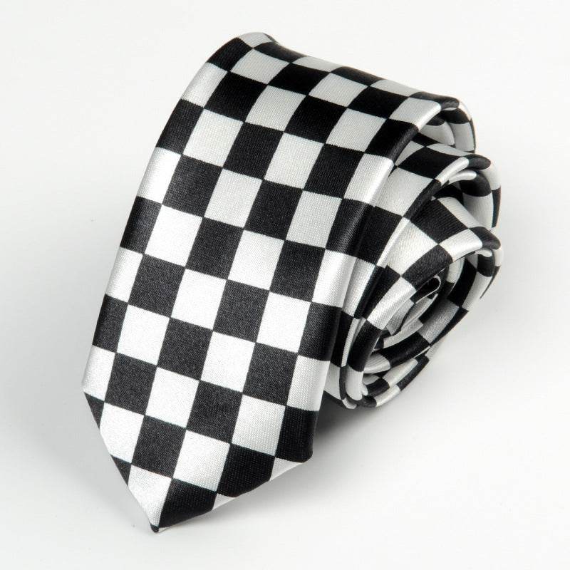 Men's Tie Narrow Version Trendy Business Formal Wear Professional