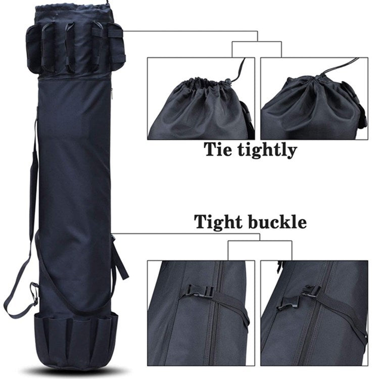 Cylinder Outdoor Fishing Bag Multifunctional Fishing Rod Bag