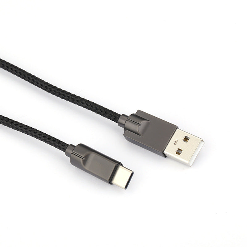 Suitable For Apple Android TYPE-C Zinc Alloy Data Cable