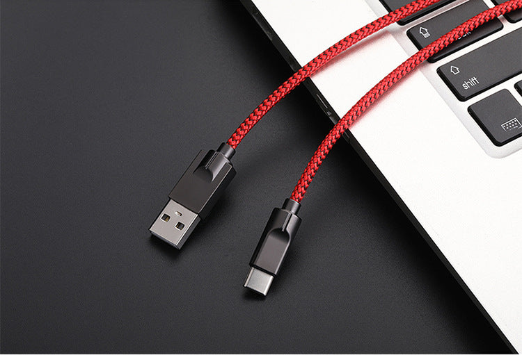 Suitable For Apple Android TYPE-C Zinc Alloy Data Cable